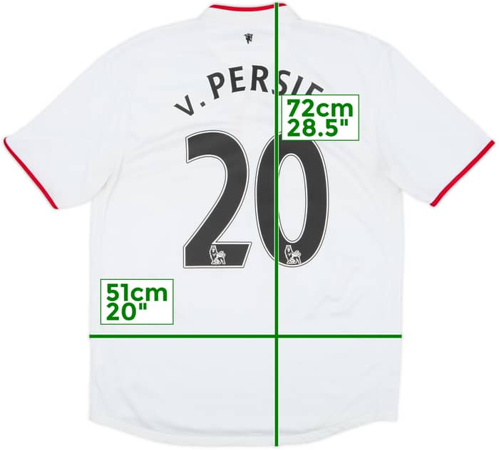 2012-14 Manchester United Away Shirt v.Persie #20 - 6/10 - (M)