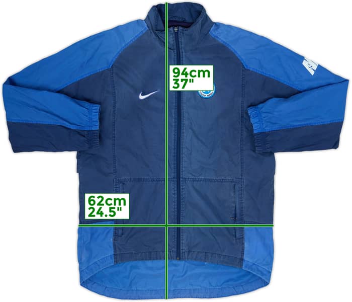 1998-99 Napoli Nike Track Jacket - 4/10 - (L)