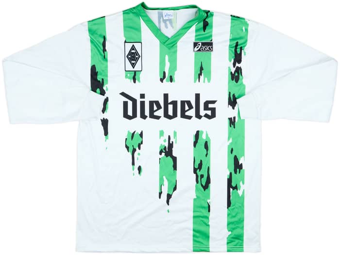 1994-95 Borussia Monchengladbach Home L/S Shirt - 10/10 - (XL)