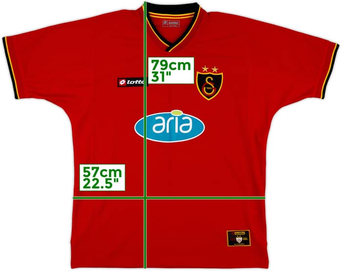 2001-02 Galatasaray Third Shirt - 8/10 - (L)