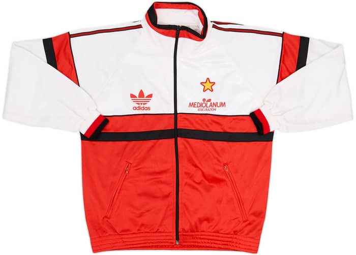 1990-92 AC Milan adidas Track Jacket - 8/10 - (XS)