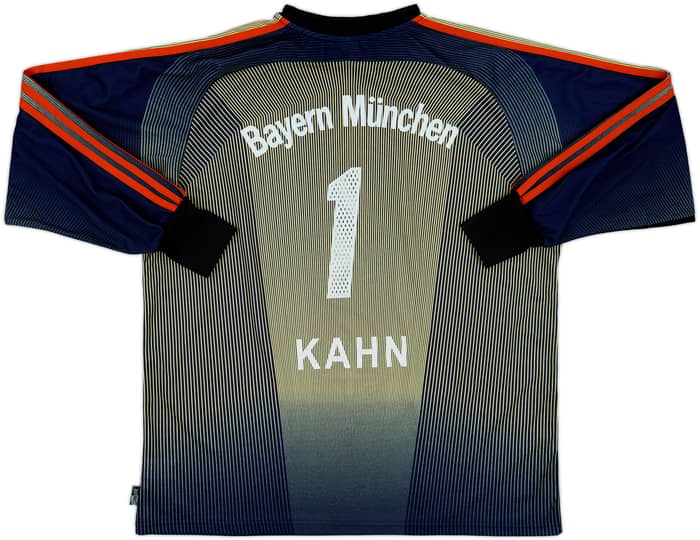 2003-04 Bayern Munich GK Shirt Kahn #1 - 7/10 - (XL)