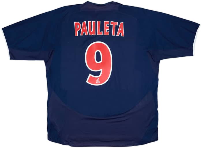 2003-04 Paris Saint-Germain Local Camiseta Pauleta #9 - 8/10 - (XL)