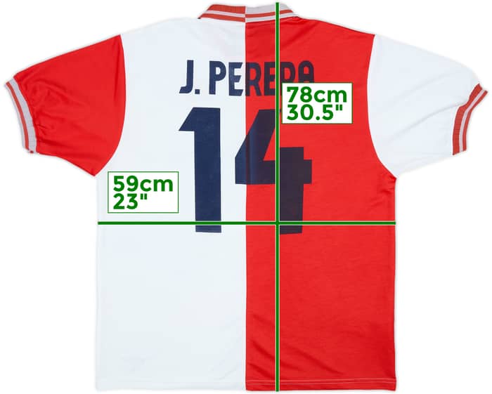 2002-04 Celta Vigo Away Shirt J. Perera #14 - 8/10 - (XL)
