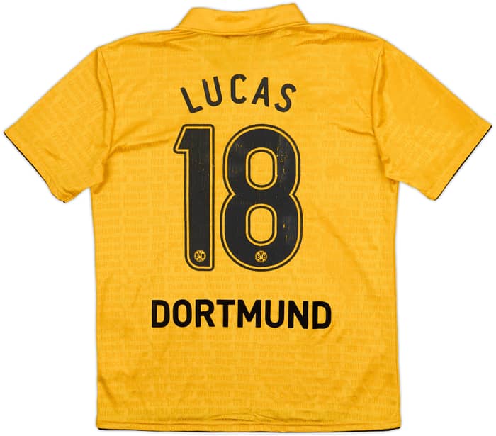 2009-10 Borussia Dortmund Centenary Home Shirt Lucas #18 - 6/10 - (XL)