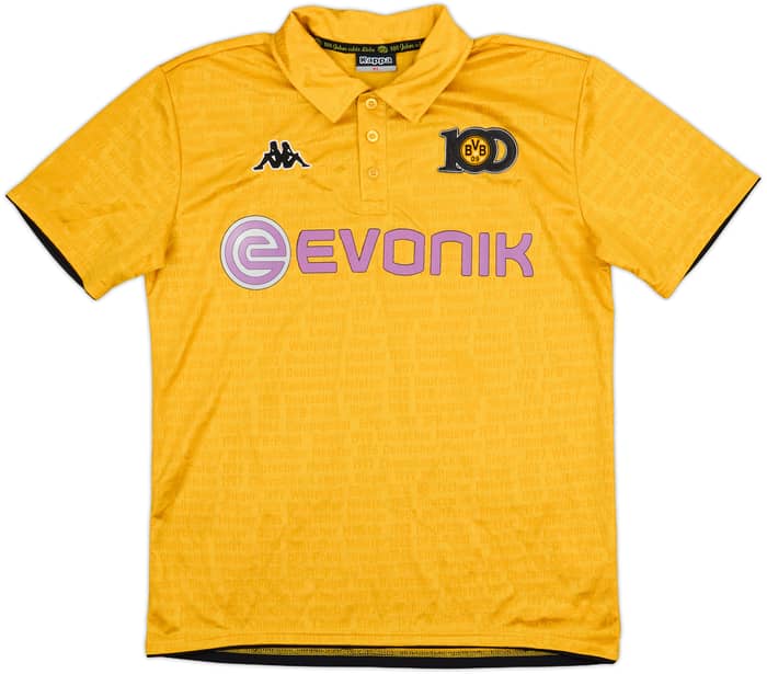 2009-10 Borussia Dortmund Centenary Home Shirt Lucas #18 - 6/10 - (XL)