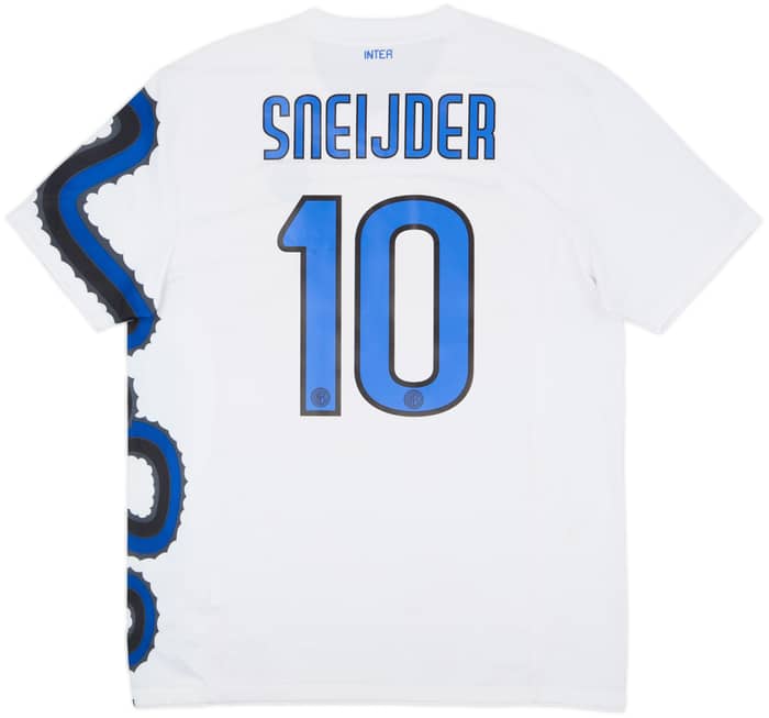 2010-11 Inter Milan Away Shirt Sneijder #10 - 6/10 - (L)