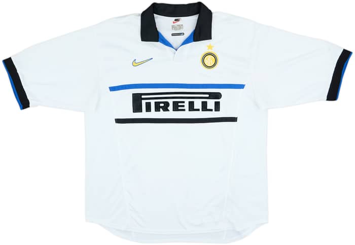 1998-99 Inter Milan Away Shirt Ronaldo #9 - 9/10 - (L)