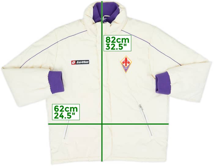 2005-06 Fiorentina Lotto Padded Bench Coat - 6/10 - (M)