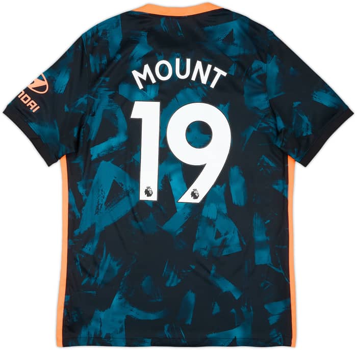 2021-22 Chelsea Third Shirt Mount #19 - 8/10 - (L)