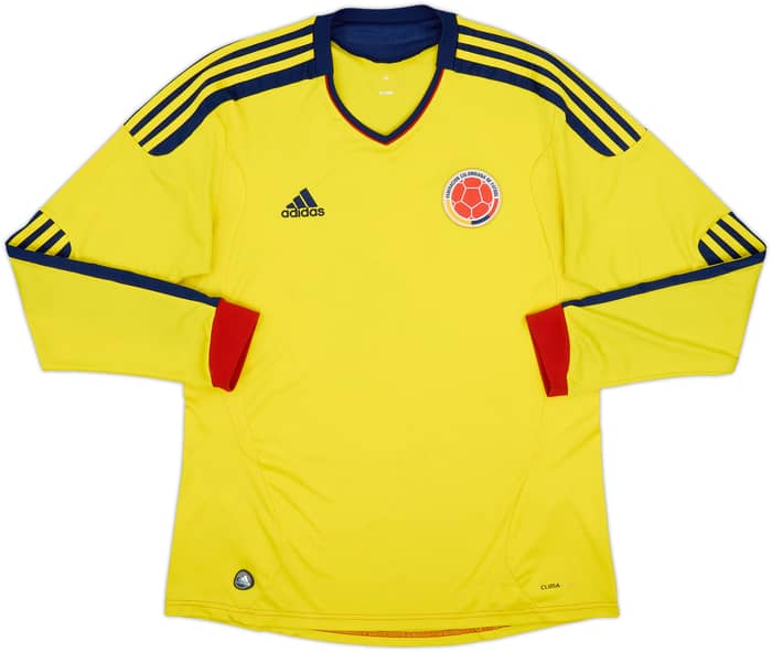 2011-13 Colombia Home L/S Shirt - 6/10 - (L)