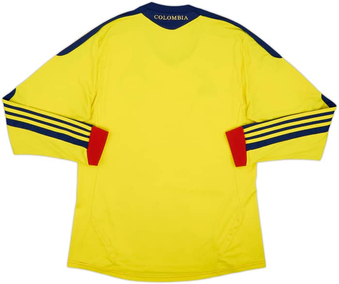 2011-13 Colombia Home L/S Shirt - 6/10 - (L)