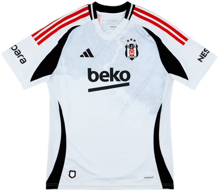 2024-25 Besiktas Home Shirt - 8/10 - (XL.Boys)