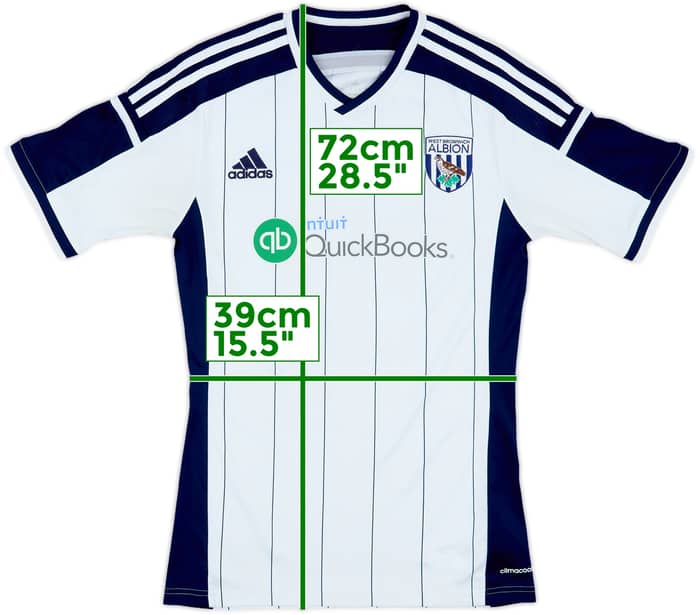 2014-15 West Brom Home Shirt - 6/10 - (S)
