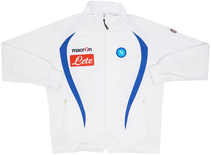 2009-10 Napoli Macron Track Jacket - 7/10 - (L)