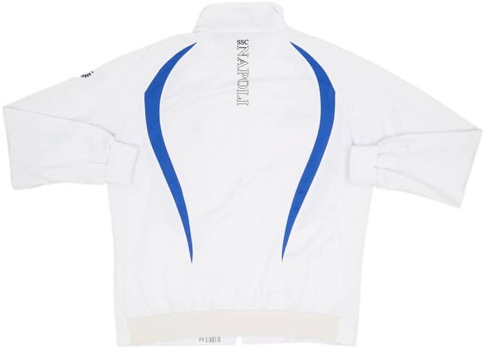 2009-10 Napoli Macron Track Jacket - 7/10 - (L)
