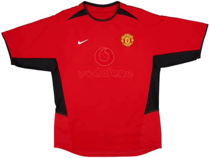 2002-04 Manchester United Home Shirt - 4/10 - (M)