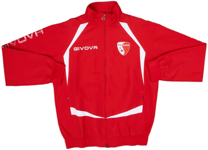 2011-12 FC Sion Givova Track Jacket - 3/10 - (M)