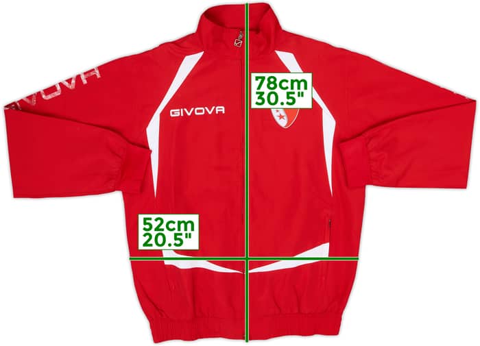 2011-12 FC Sion Givova Track Jacket - 3/10 - (M)