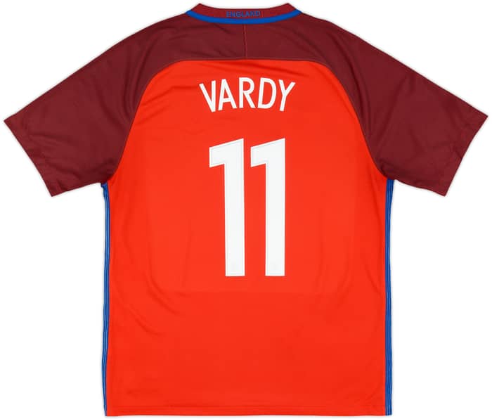2016-17 England Away Shirt Vardy #11 - 10/10 - (L)