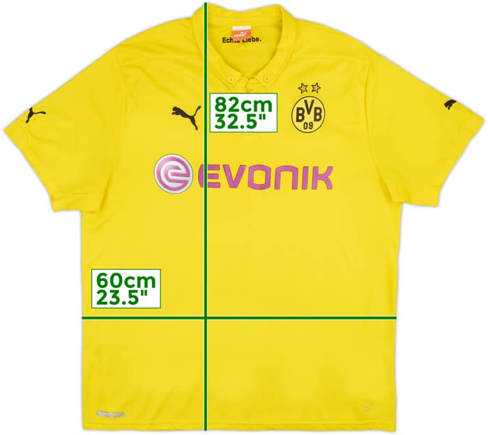 2014-15 Dortmund CL Home Shirt - 7/10 - (XXL)