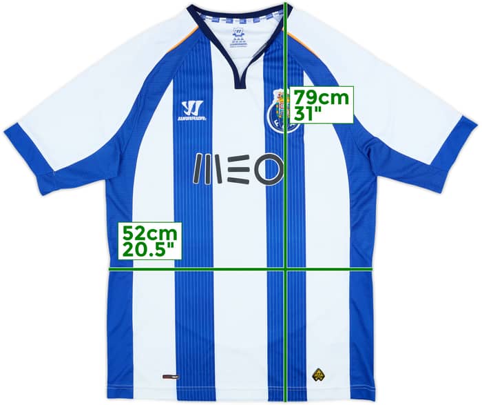 2014-15 Porto Home Shirt #10 - 8/10 - (XL)
