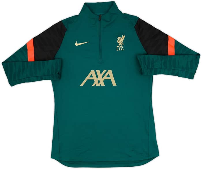 Top de entrenamiento con cierre de 1/4 Nike del Liverpool 2022-23 - 9/10 - (M)