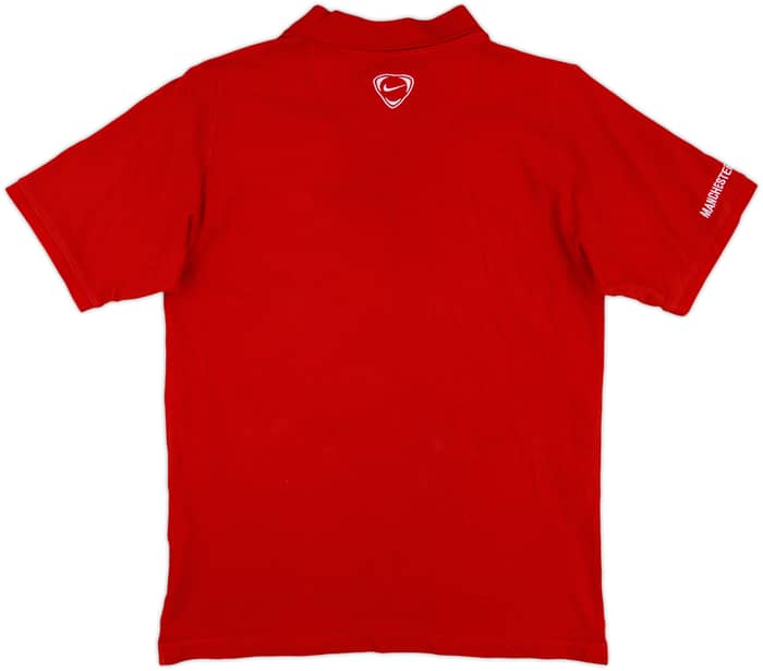 2008-09 Manchester United Nike Polo Shirt - 8/10 - (L)