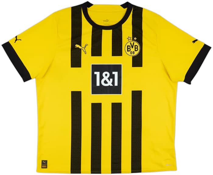 2022-23 Dortmund Home Shirt Bellingham #22 - 9/10 - (XXL)