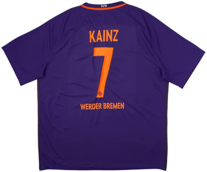 2016-17 Werder Bremen Away Shirt Kainz #7 - 6/10 - (XXL)