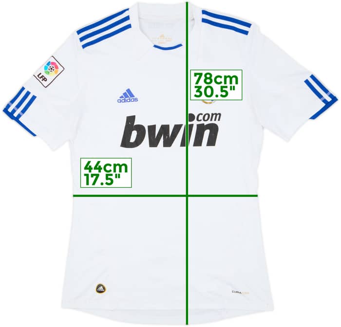 2010-11 Real Madrid Home Shirt - 4/10 - (M)