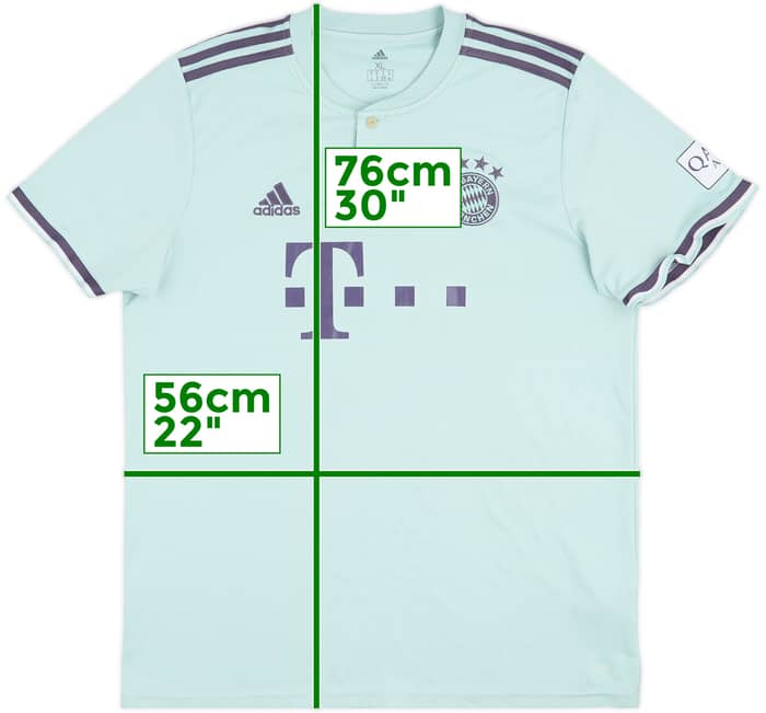 2018-19 Bayern Munich Away Shirt - 5/10 - (XL)