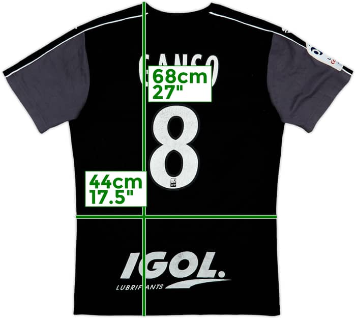 2018-19 Amiens Away Shirt Ganso #8 - 4/10 - (S)