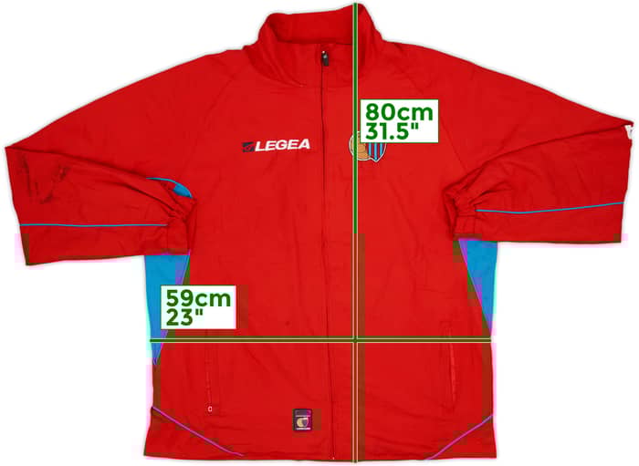 2009-10 Catania Legea Track Jacket - 6/10 - (XL)