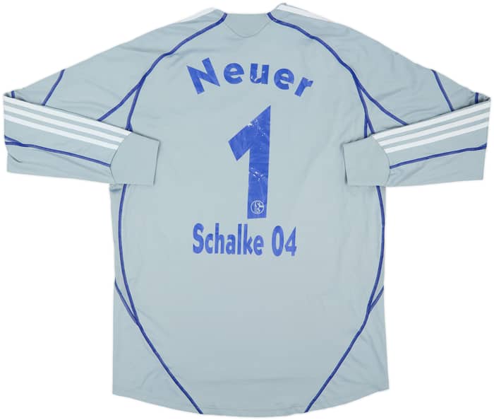 2009-10 Schalke GK Shirt Neuer #1 - 4/10 - (XL)