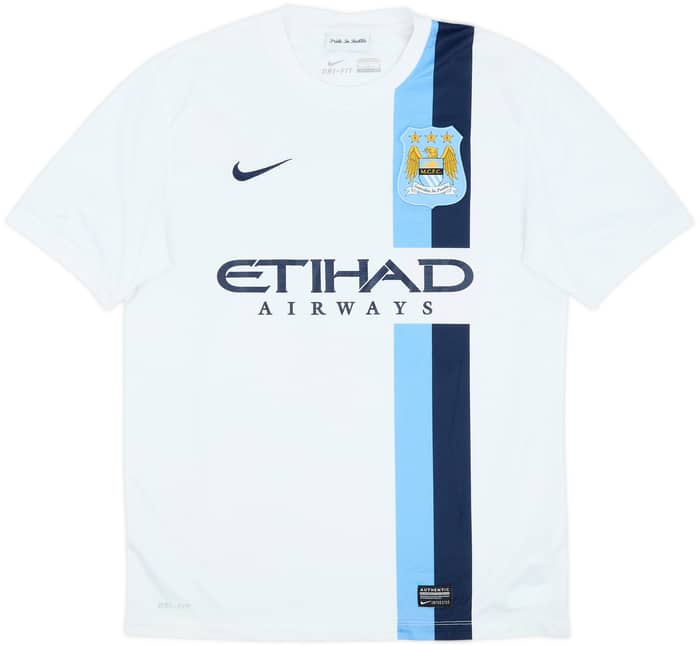 2013-14 Manchester City Third Shirt Silva #21 - 9/10 - (M)