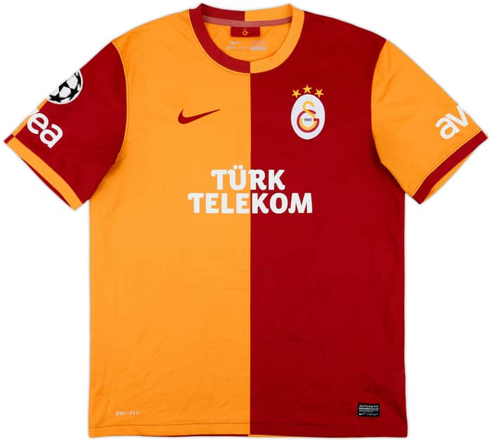 2013-14 Galatasaray Home Shirt - 7/10 - (L)