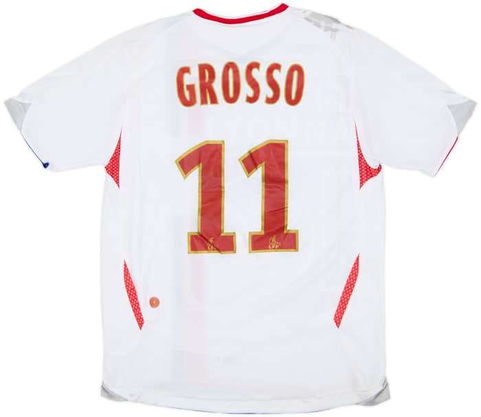 2006-08 Lyon Home Shirt Grosso #11 - 4/10 - (M)