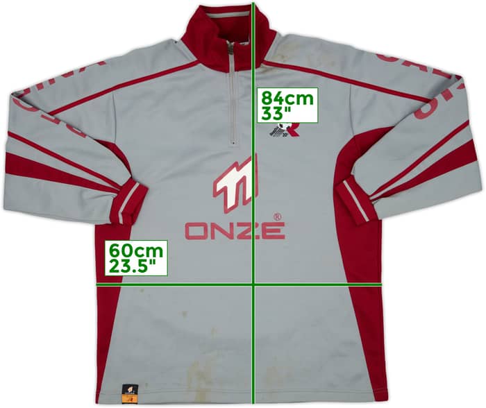 2006-07 Reggina Onze 1/4 Zip Drill Top - 5/10 - (XL)