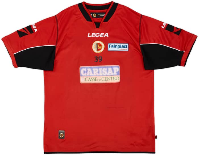 2006-07 Ascoli Legea Player Issue Training Shirt #39 - 6/10 - (XL)