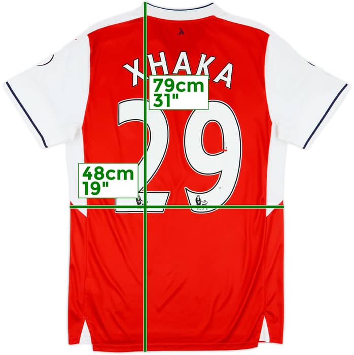 2016-17 Arsenal Home Shirt Xhaka #29 - 5/10 - (M)