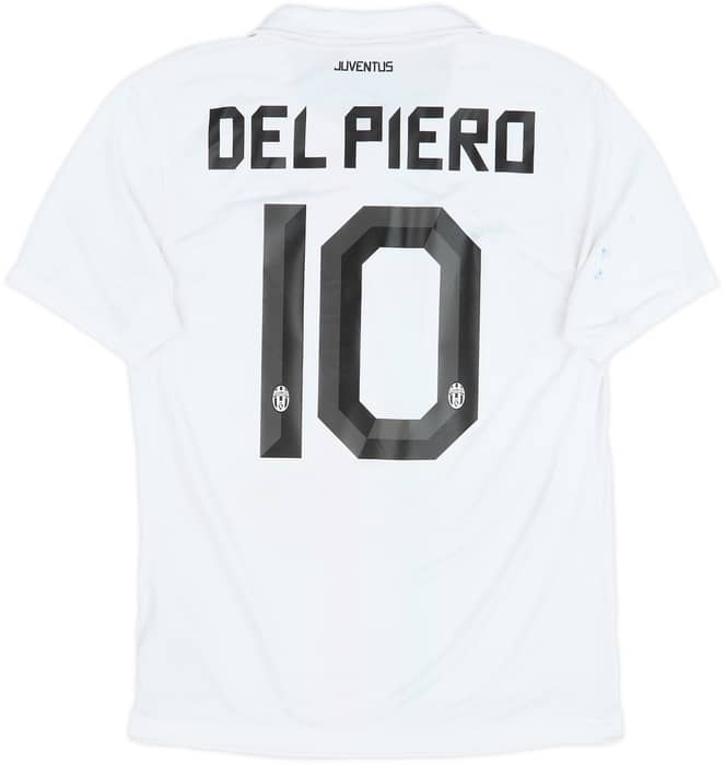 2010-12 Juventus Away Shirt Del Piero #10 - 5/10 - (M)
