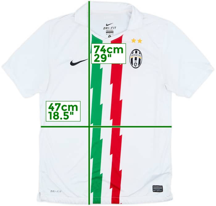 2010-12 Juventus Away Shirt Del Piero #10 - 5/10 - (M)