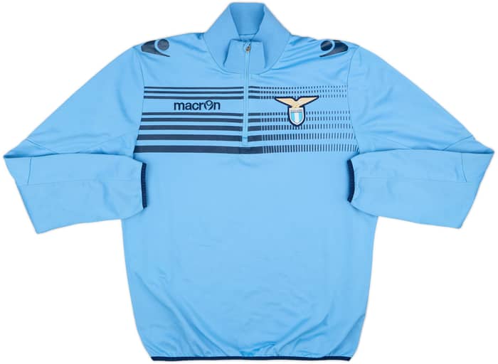 2012-13 Lazio Macron 1/4 Zip Drill Top - 5/10 - (L)