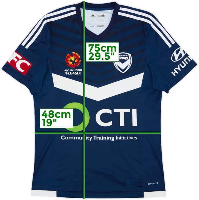 2015-16 Melbourne Victory Home Shirt - 8/10 - (M)