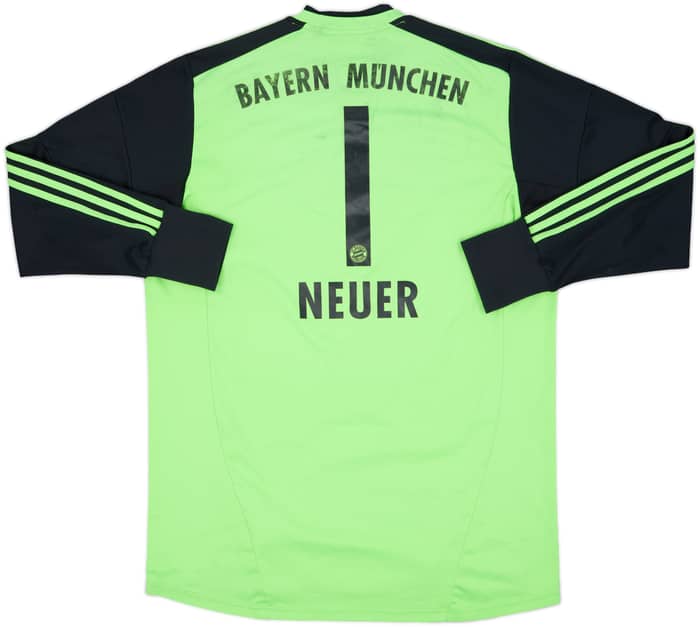 2012-13 Bayern Munich GK Shirt Neuer #1 - 4/10 - (XL)