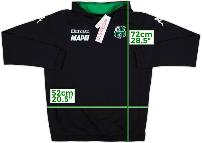 2018-19 Sassuolo Kappa Hooded Sweat Top (L)