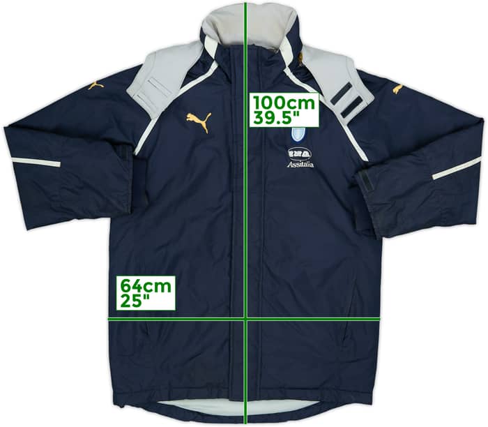 2005-06 Lazio Puma Padded Bench Coat - 5/10 - (S)