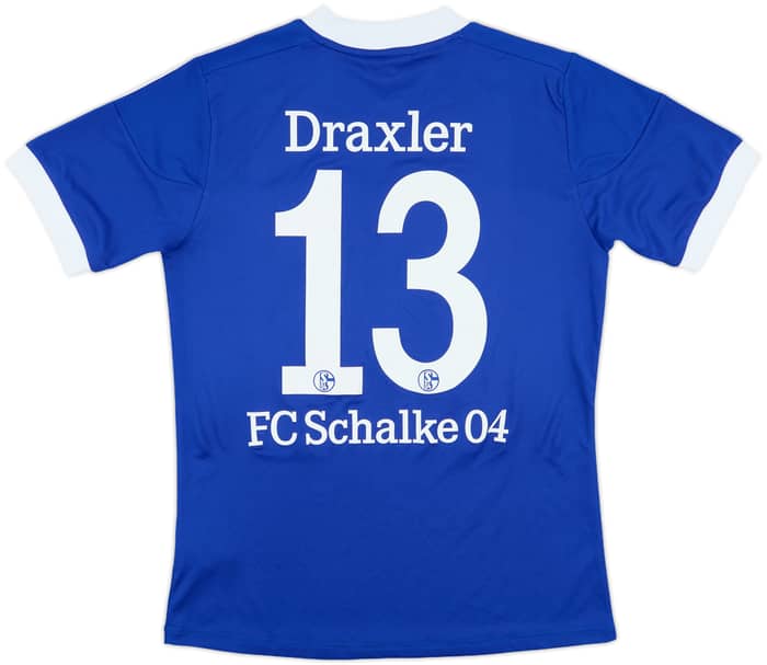 2012-14 Schalke Home Shirt Draxler #13 - 8/10 - (XL.Boys)