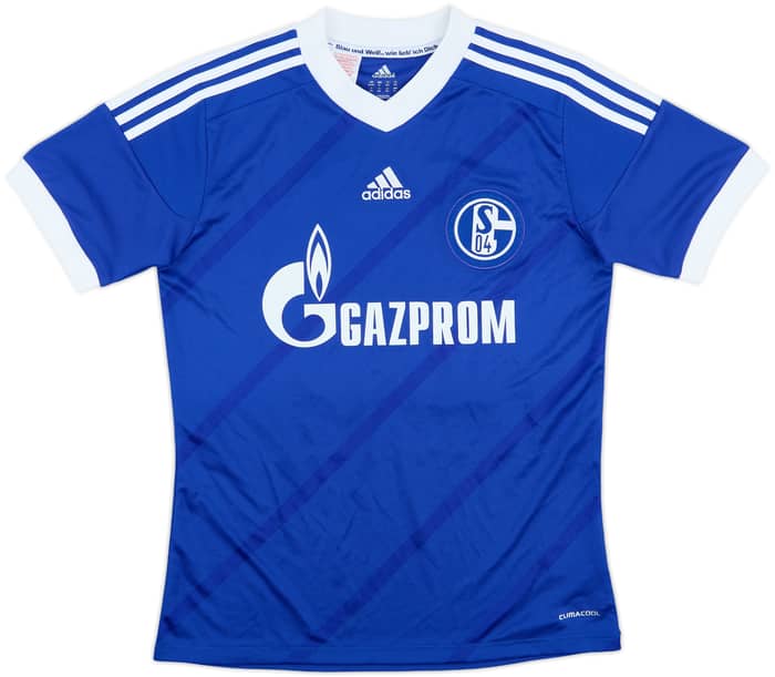 2012-14 Schalke Home Shirt Draxler #13 - 8/10 - (XL.Boys)